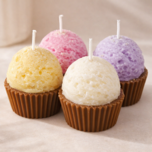 Cupcake Icecream Candle