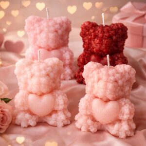 Teddy Bear Candle