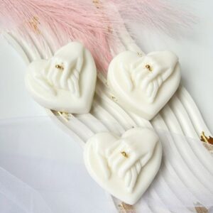 Holding Hand Heart Candle