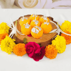 Motichoor Laddoo Candle