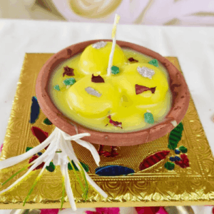 Rasmalai Candle