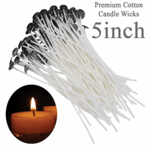 Premium 5inch Cotton Candle Wicks