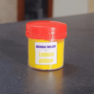 Lemon Yellow Candle Powder Color